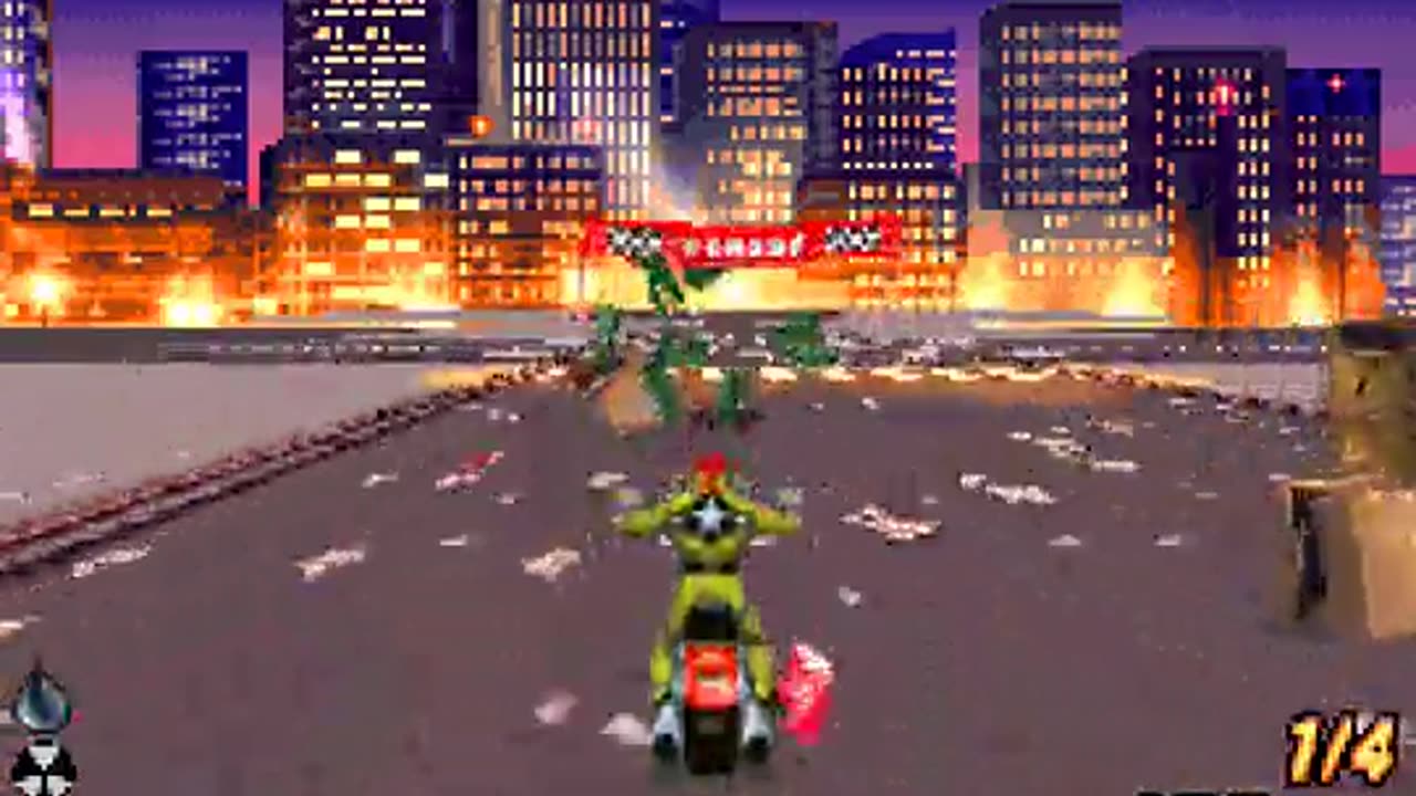 Game Boy Advance Longplay [336] Road Rash Jailbreak