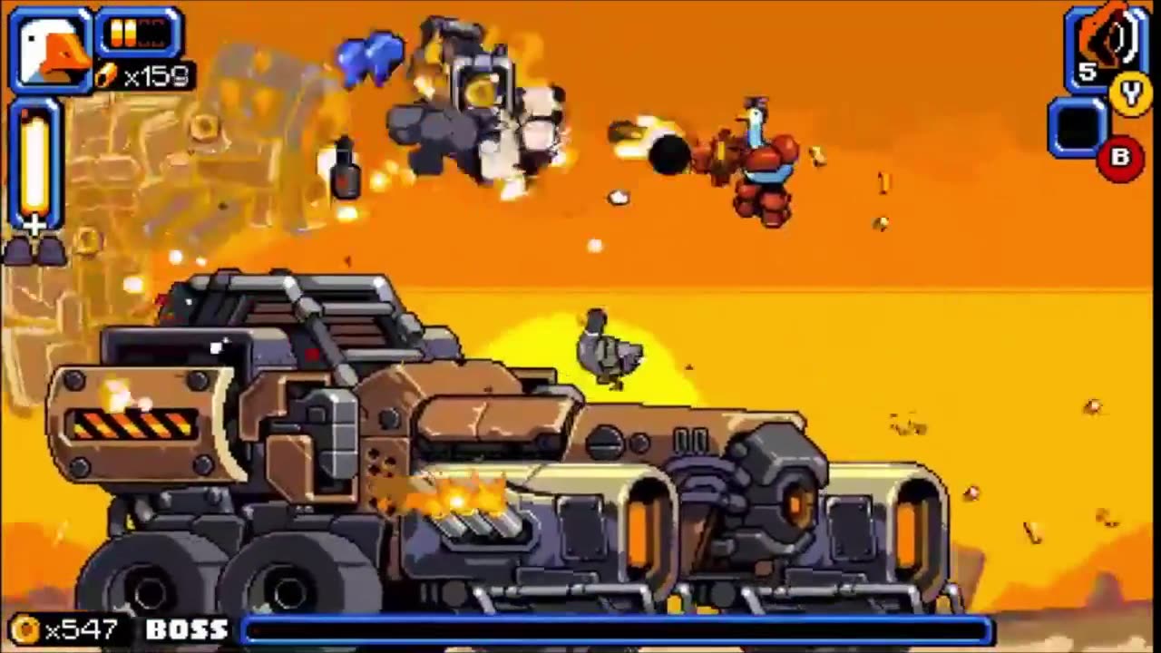 Mighty goose