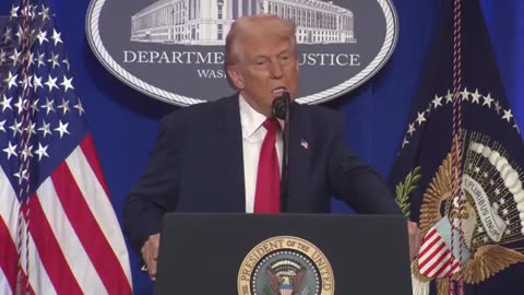 USA - President Trump Delivers Remarks at the Department of Justice (14.03.25)