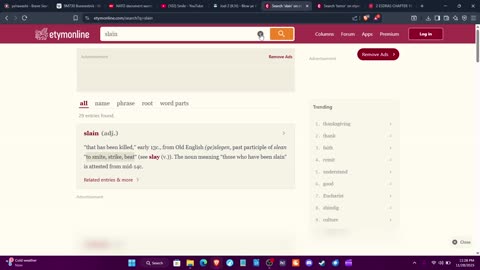 ETYMOLOGY OF TERRIBLE #israelites #lastdays #endtimes #terror #horror