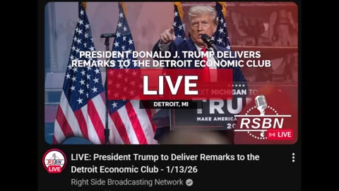 President Trump to Deliver Remarks to the Detroit Economic Club