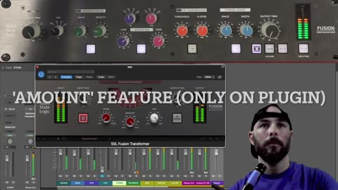 SSL FUSION - HARDWARE VS PLUGIN - TRANSFORMER
