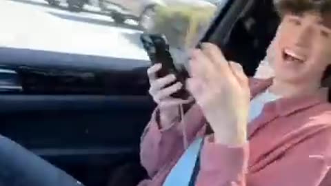 HE HAS A HIDDEN SINGING TALENT!!
