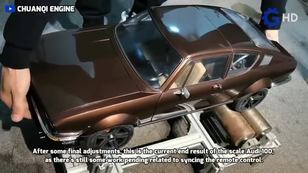 MAN builds an INCREDIBLE $7000 Scale Car with fully FUNCTIONAL ENGINE