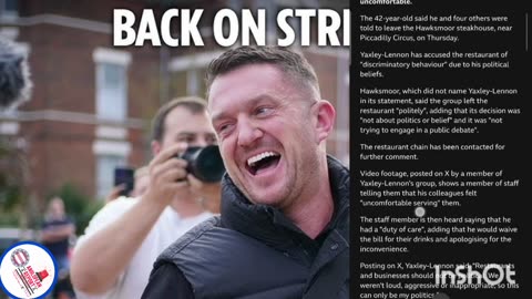 Tommy Robinson 07-06-2025 he's back