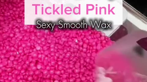 ASMR Waxing with Tickled Pink by Sexy Smooth | @bareitallwaxlounge Shares Satisfying Wax Sounds 💕🔥