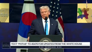 LIVE: President Trump Delivers Remarks in South Korea...