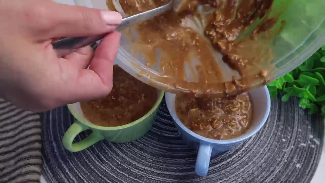 Płatki owsiane, banan, kakao!