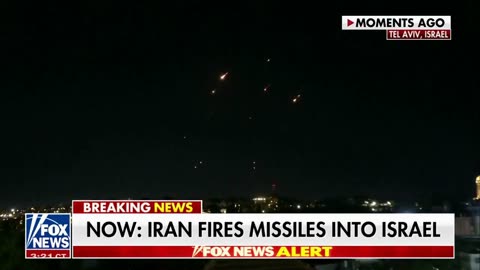 Barrage Of Iranian Missiles Hit Israel