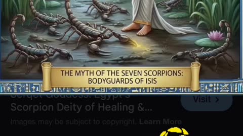 Lifting the Veil 26 (Isis and the 7 Scorpions)