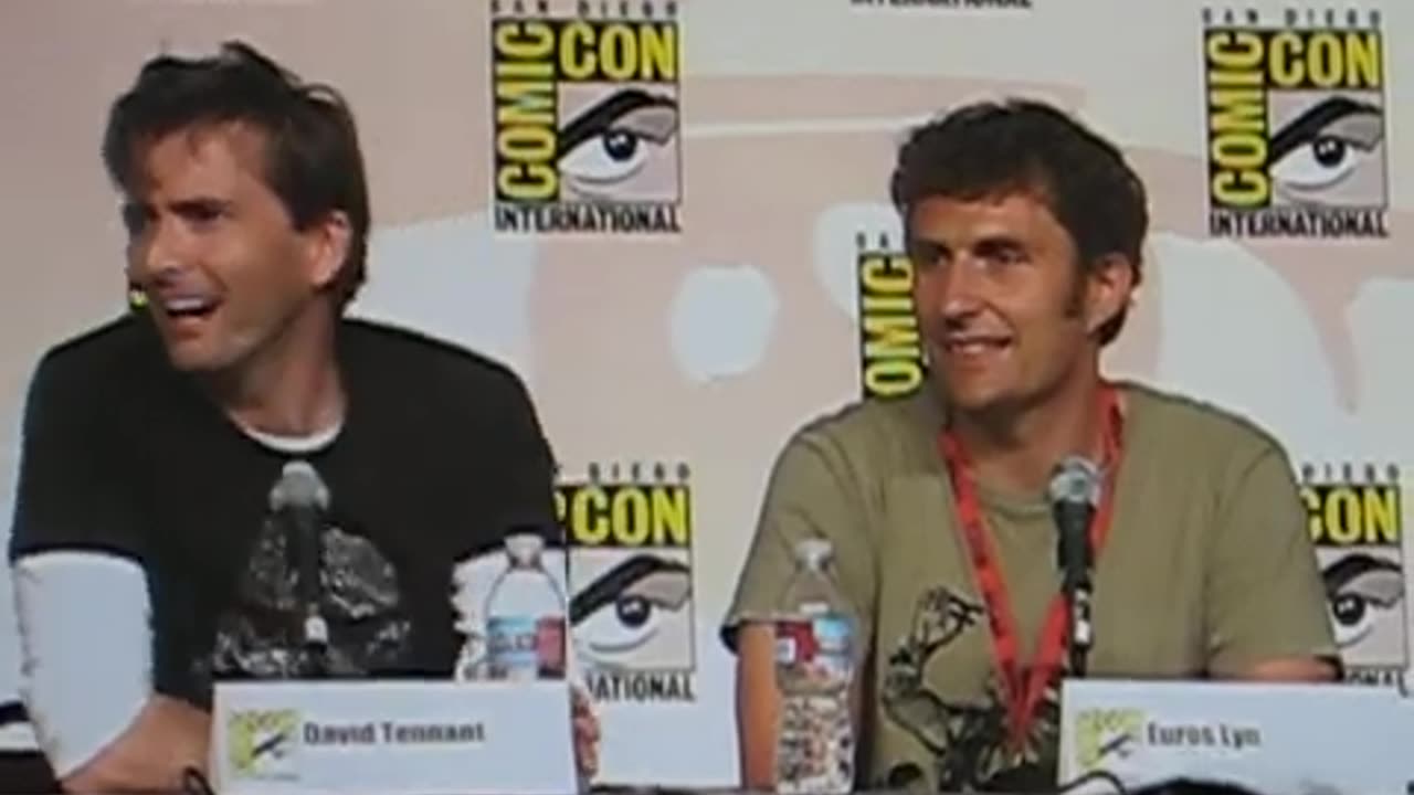 Doctor Who panel at Comic Con 2009 Part VI