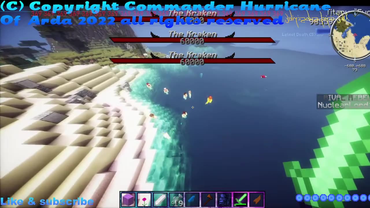 Minecraft bitches fighting
