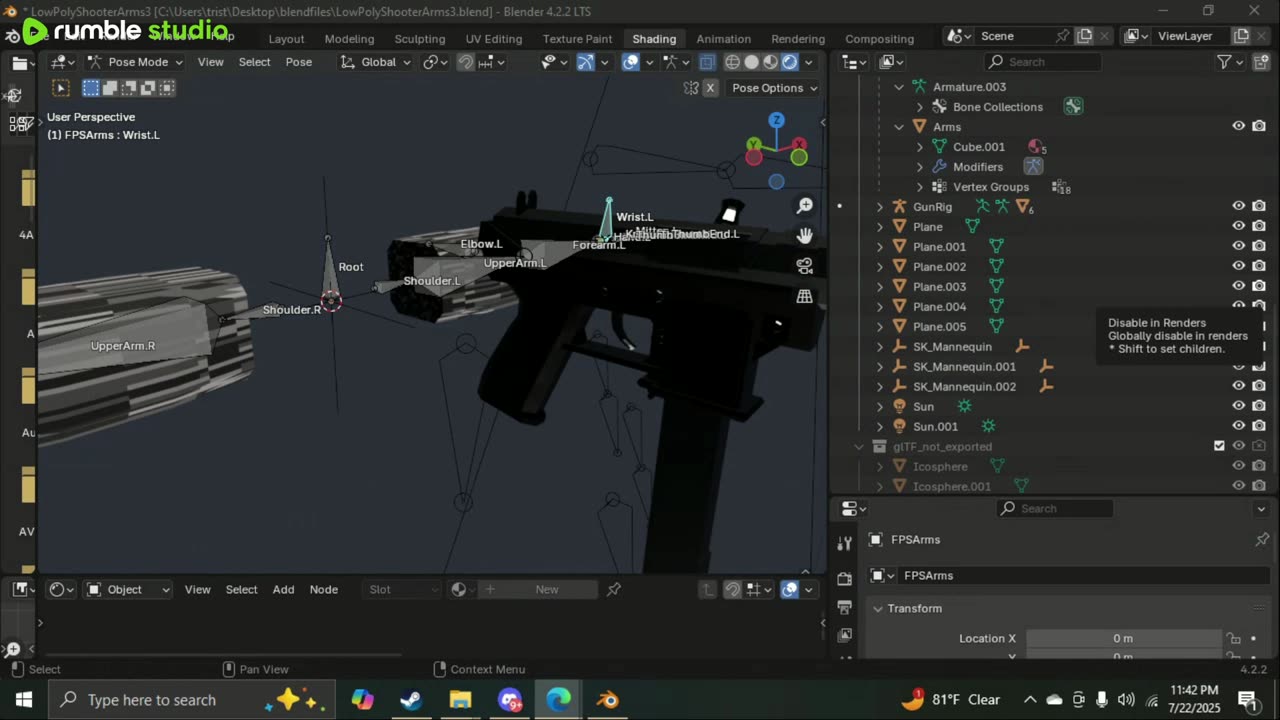 Animating