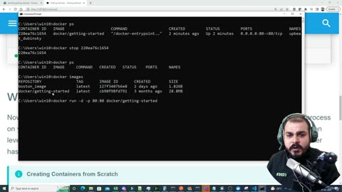 43.6 Docker Basic Commands Krish Naik ML