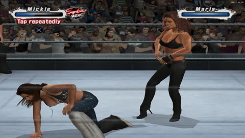 WWE SmackDown vs. Raw 2009 | Mickie vs Maria