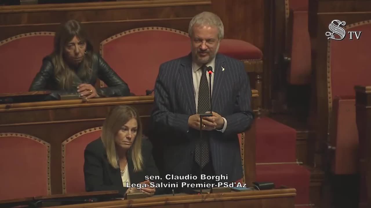 Claudio Borghi Aquilini in ricordo di Frediano Farsetti 21-10-2025