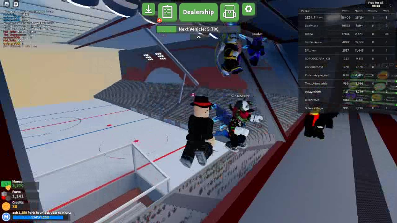 roblox the hunt car crusher