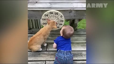 These Cat & Baby Duos Will Instantly Brighten Your Day! 🐱👶🌸