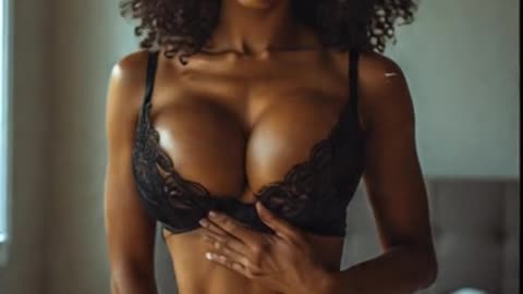Bounce em BLACK bra and Panties #bra #panties #hentai #nsfw #women