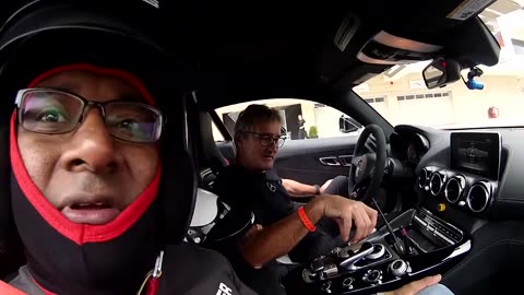 Riding with Bernd Schneider around COTA in a Mercedes-AMG GT R