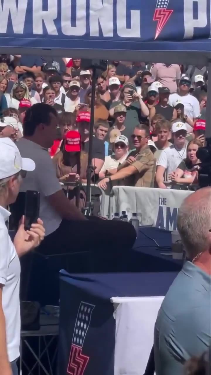 Charlie Kirks team was FAST to act !!