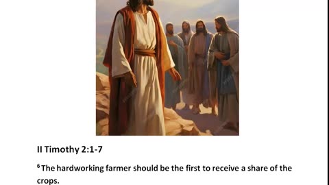 Becoming a Disciple For Christ Who Is Now Responsible to Meet Your Needs? II Timothy 2:6