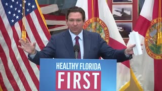 DeSantis news conference in The Villages - HEALTHY FLORIDA
