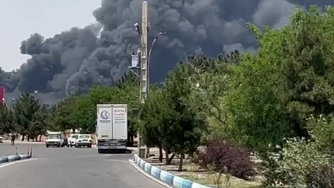 Another video of the Israeli strike on a position in Tabriz, northwestern Iran