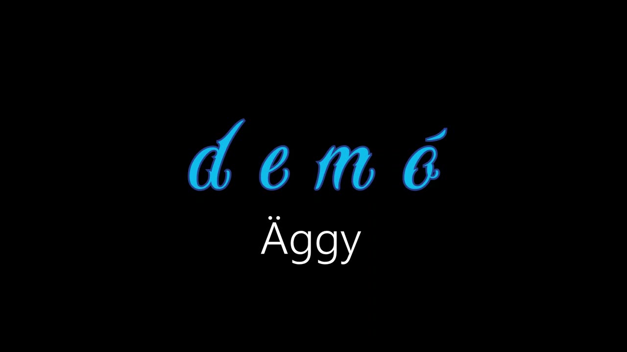 Demó ¦ Äggy (officiäl audió)