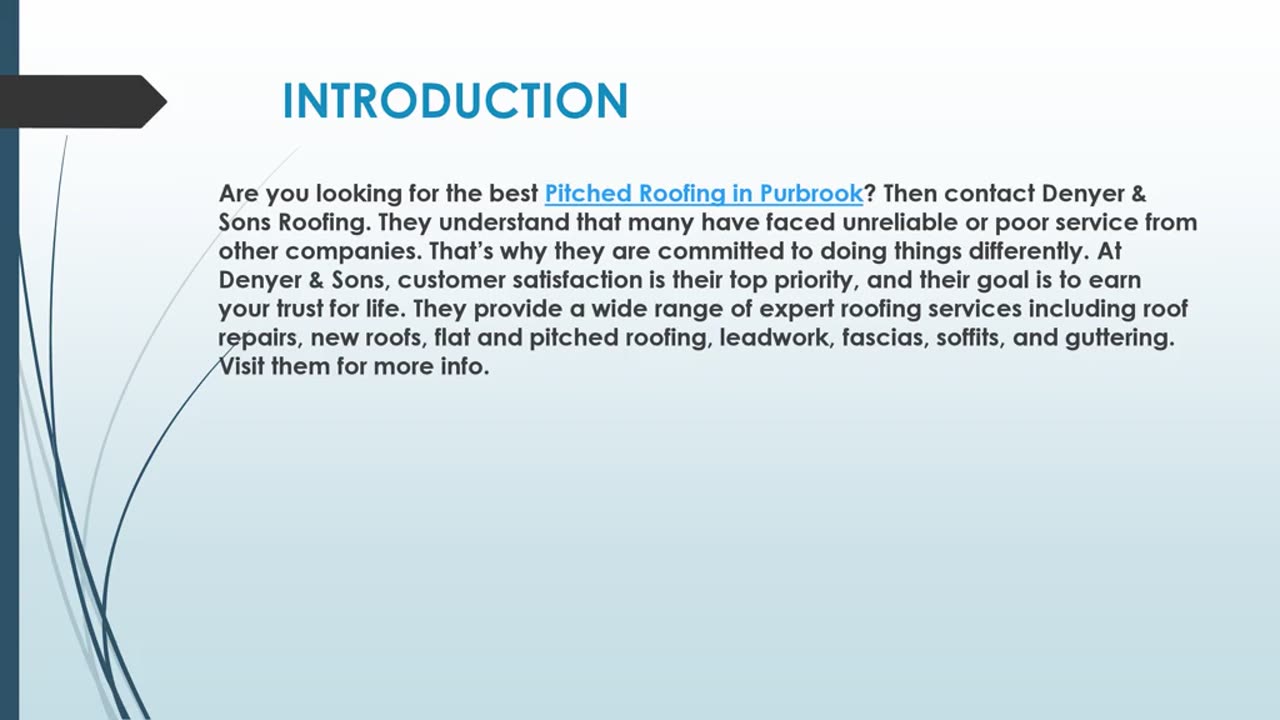 Looking for the best Pitched Roofing in Purbrook