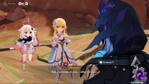 When Traveler and Paimon became Grannies 1