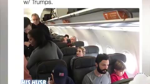 Ivanka Trump flying coach on JetBlue with her family and passenger spots her and freaks out.