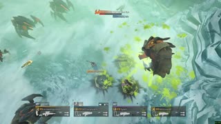 The Absolute Struggle To Killing The Bug Boss (Helldivers)