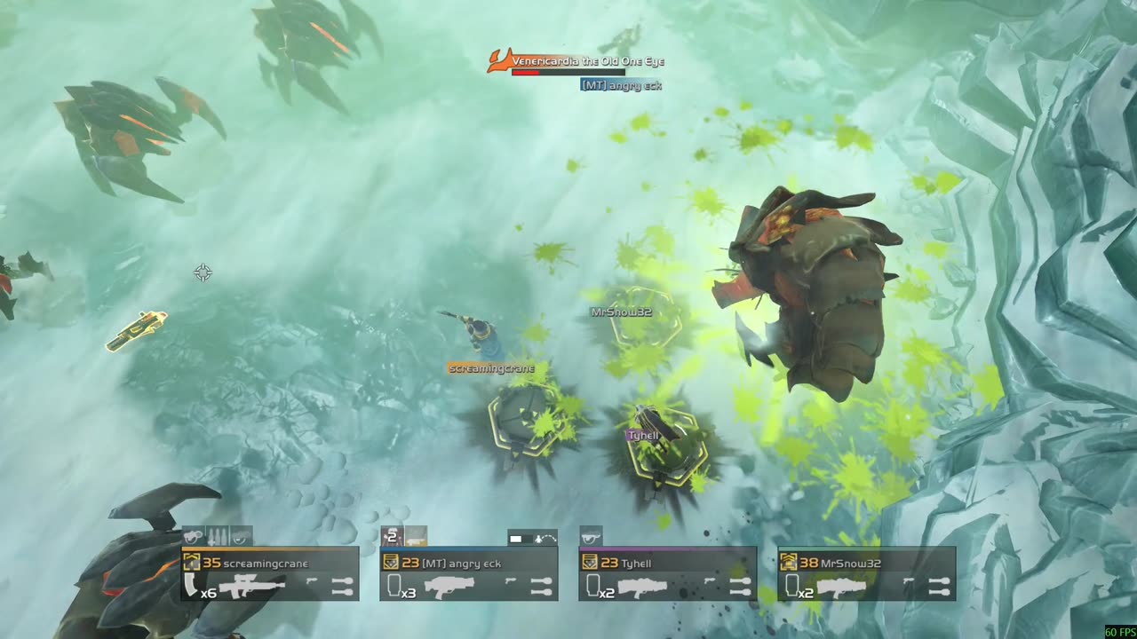 The Absolute Struggle To Killing The Bug Boss (Helldivers)