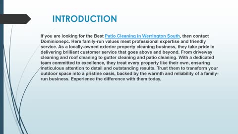 Looking for the best Patio Cleaning in Werrington South