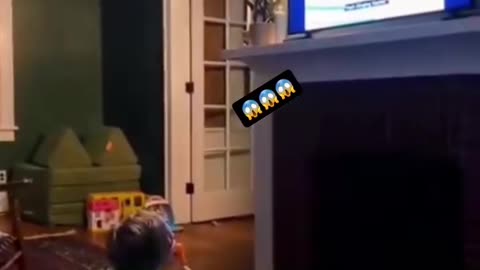 A woman was taking care of her nephew while her sister was out...