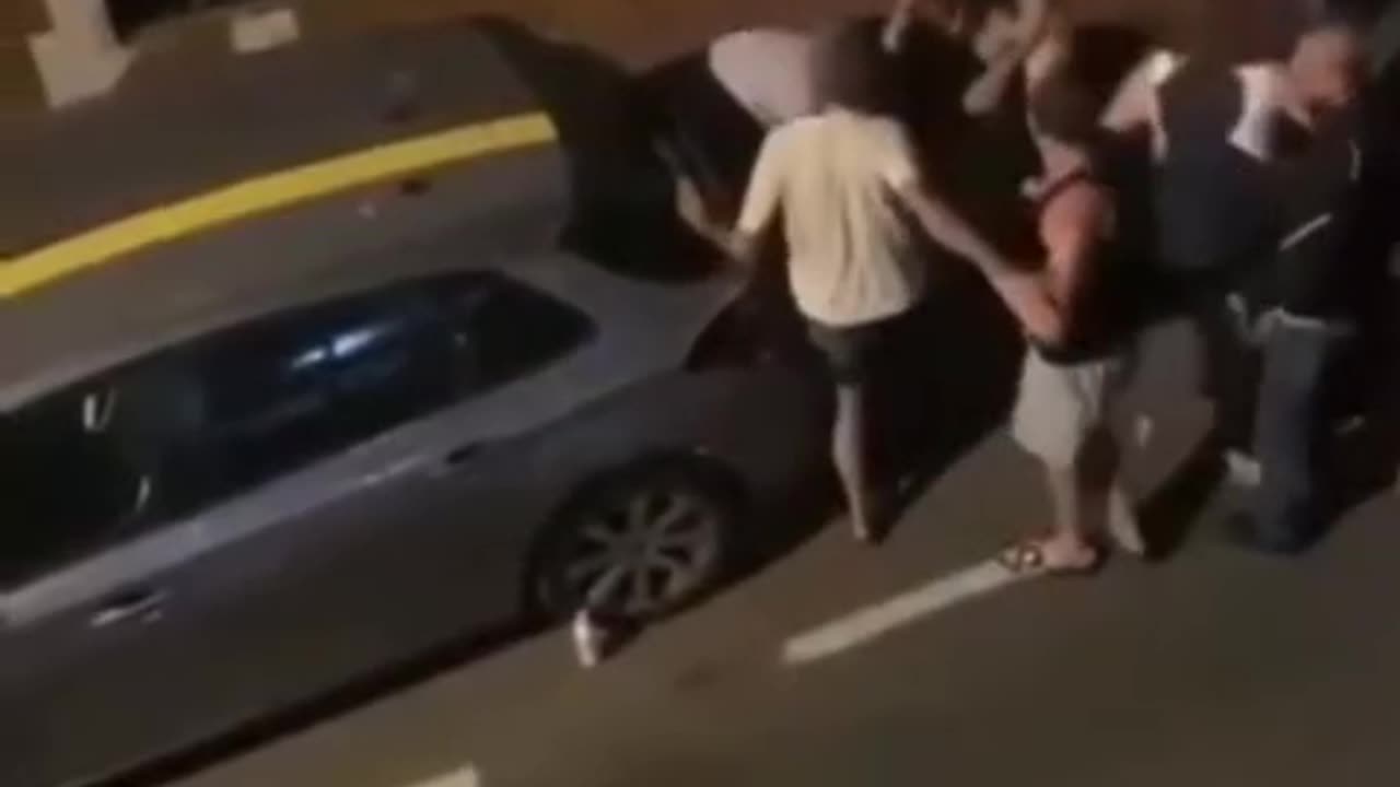 Spain: A Coudenhove Kalergi importee receives a lesson from the local community.