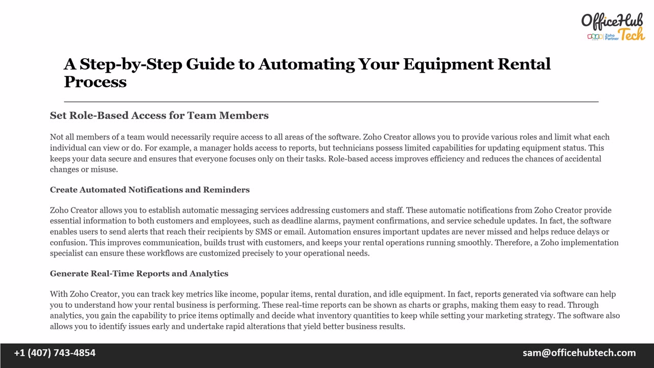 A Step-by-Step Guide to Automating Your Equipment Rental Process