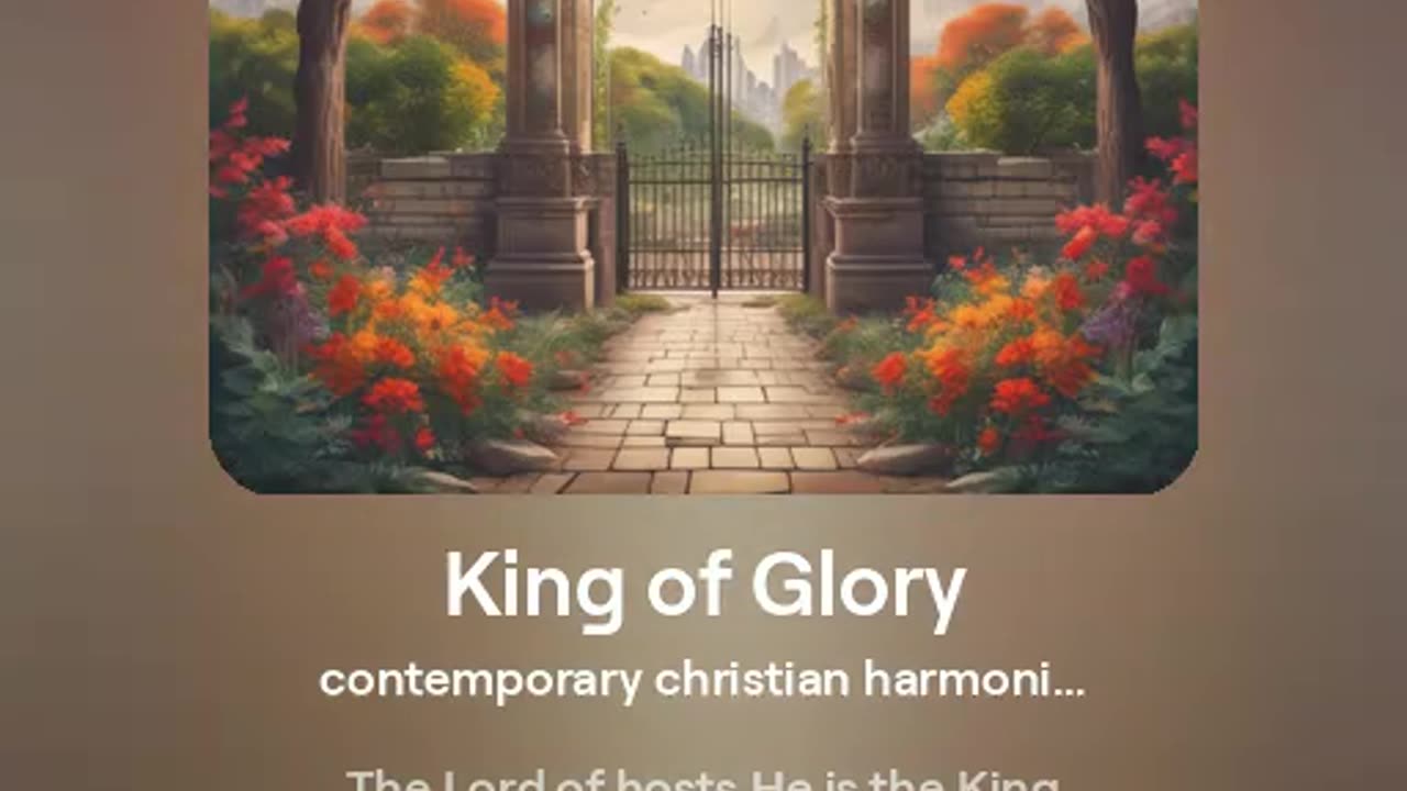 King of Glory - Psalm 24