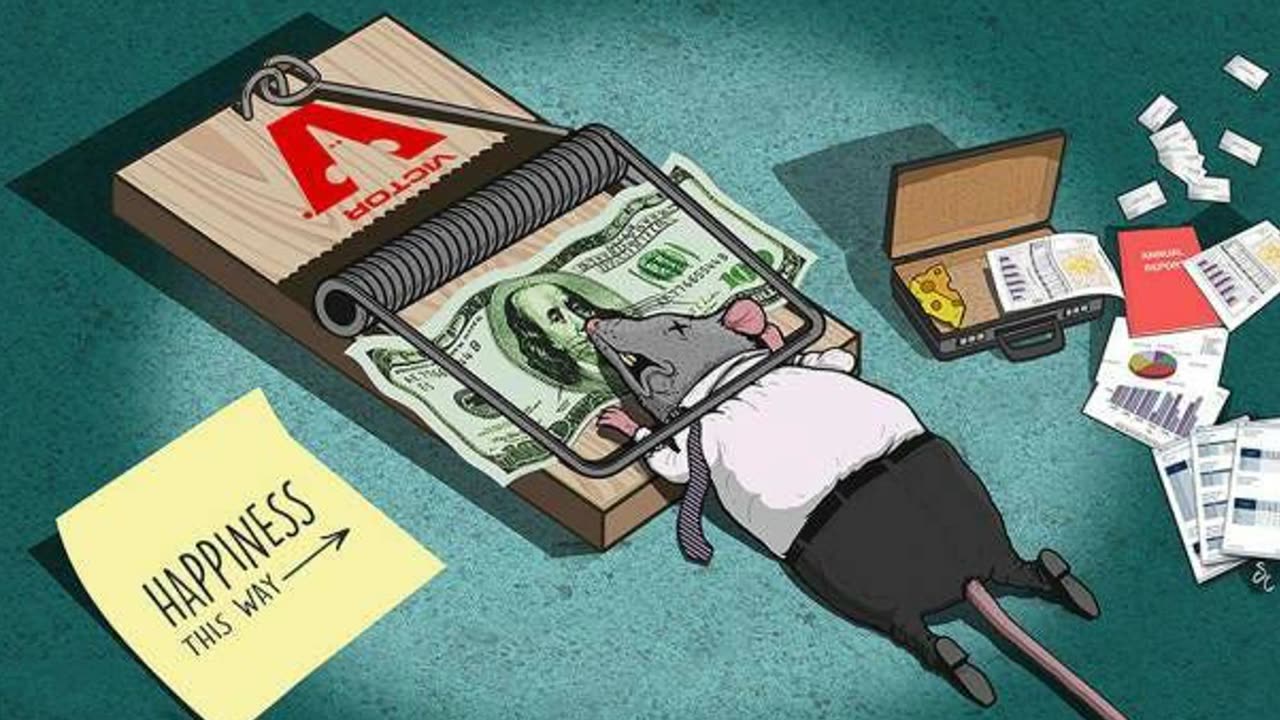 The rat race is all one big trap