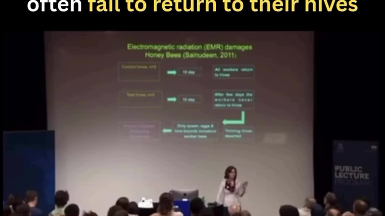 ...mobile phone radiation for 10 days caused worker bees to abandon their hive entirely