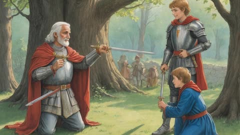 L'Épée dans la Pierre ✨ Histoires pour s'endormir - Conte de fée - Livres courts racontés