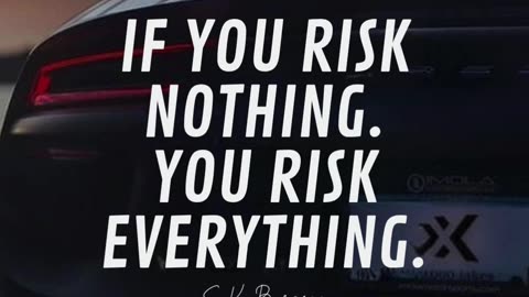 The Greatest Risk Is Playing It Safe