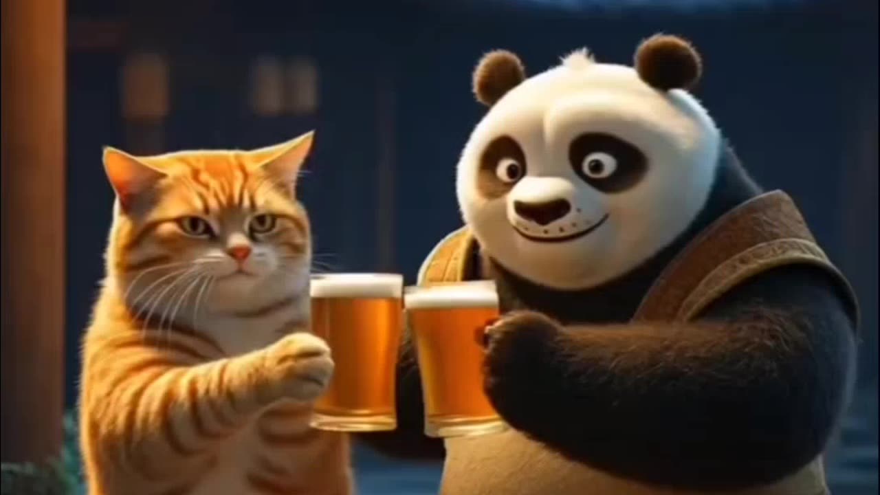 The Untold Adventures of Shrek kung fu panda the Orange Cat and Their Animal Allies #storytelling