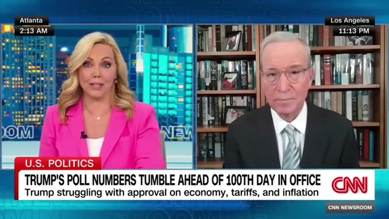 'Not sure how he gets out of this': Ron Brownstein on Trump's approval rating amid economic strain