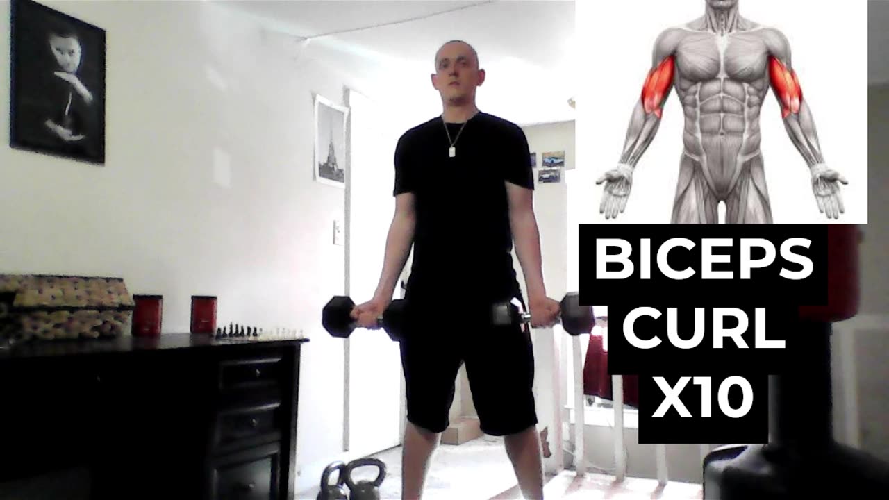 BICEPS STRENGTHING RITUAL OF A SOPHISTICATED WARRIOR #FIREBLOOD