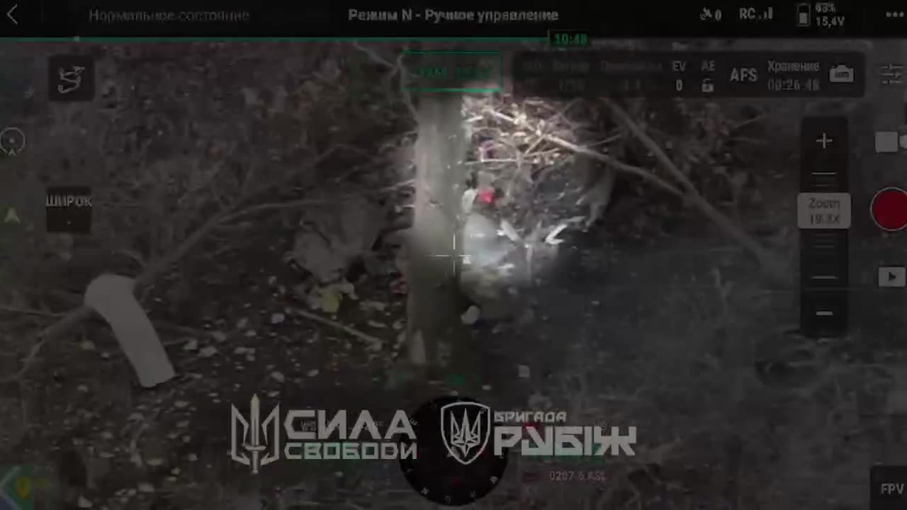 Russian Soldier Lights a Cigarette Off Former Comrade