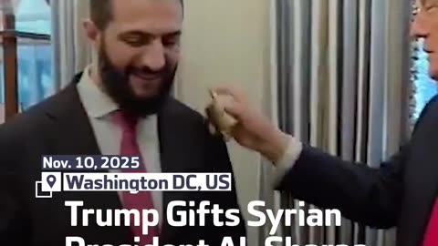 Gjest i papritur i Trump, spërkat me parfum homologun sirian