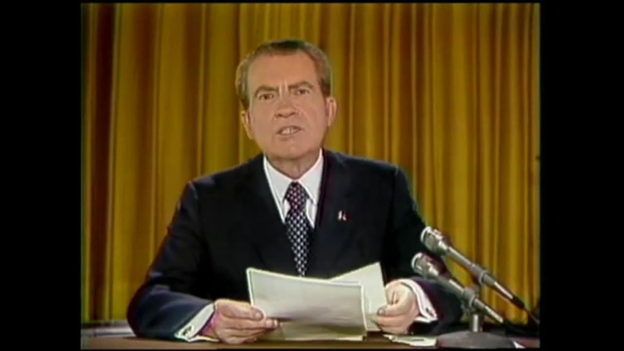 President Richard Nixon Address to the Nation On Vietnam and Domestic Problems, March 29, 1973