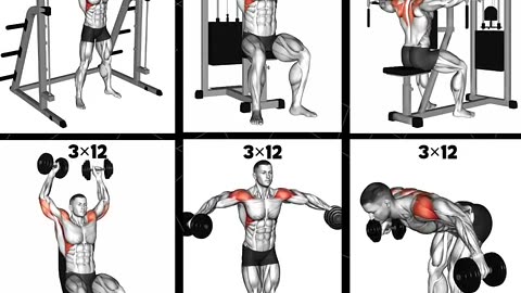 9 time ultimate Shoulder workout